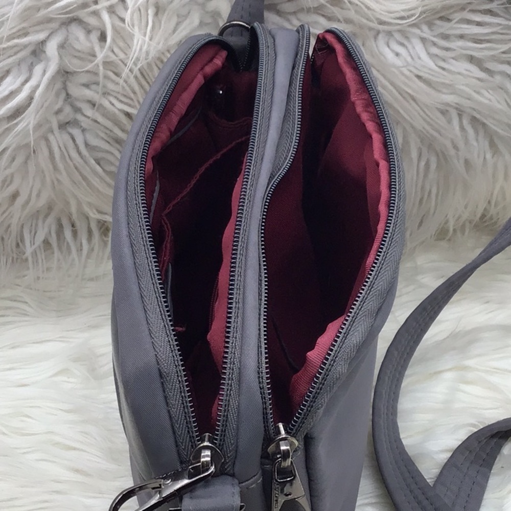 Travelon Gray Messenger Bag - Picture 11 of 13